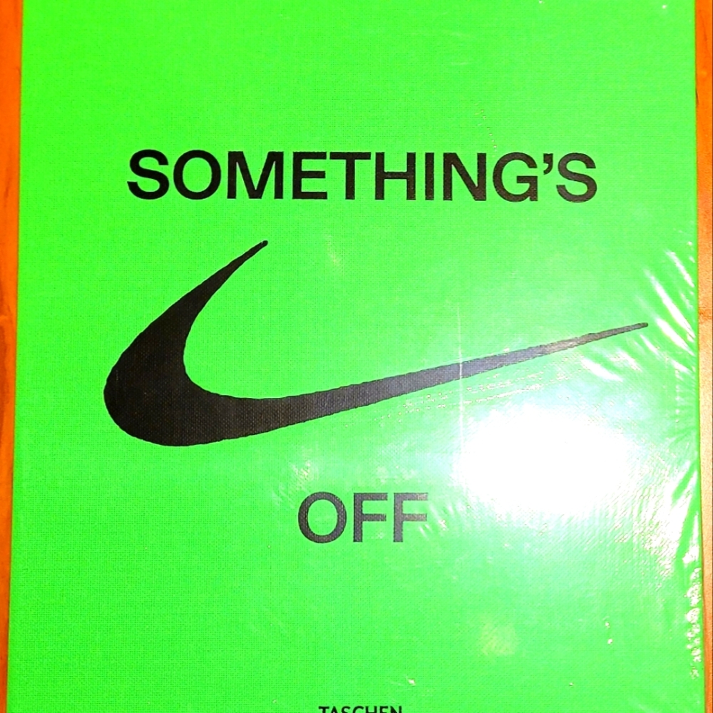 Virgil Abloh X Nike Icons Something's Off White Book HARDCOVER Taschen (Sealed)